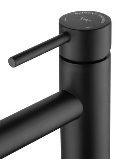 Смеситель для раковины Wonzon & Woghand WW-H1063-MB чёрный матовый